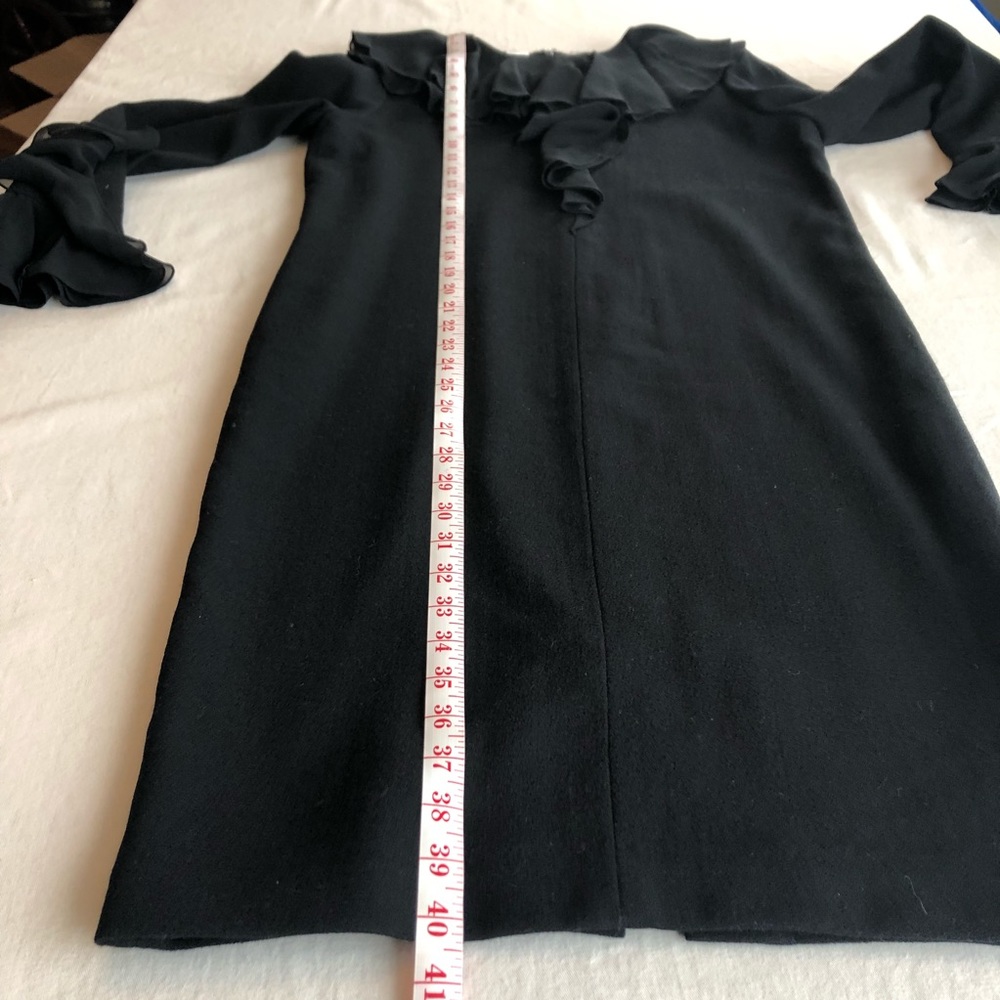 Bill Blass Ruffle Formal Dress - Picture 5 of 7